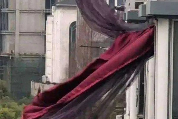 武汉网红窗帘当事人举办婚礼,“窗帘事件”是什么?你有什么看法?