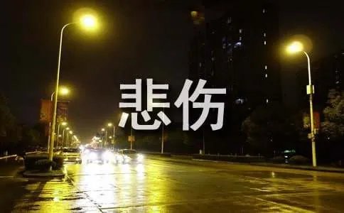 悲伤的日记