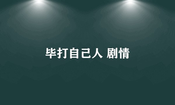 毕打自己人 剧情