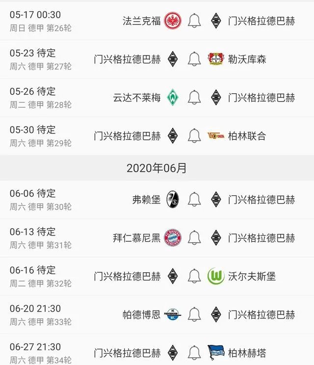 德甲官方宣布将于5月16日正式重启,你有什么想说的?