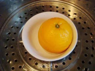 盐蒸橙子