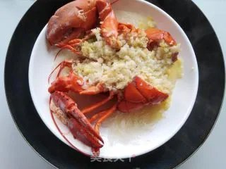 蒜蓉蒸龙虾