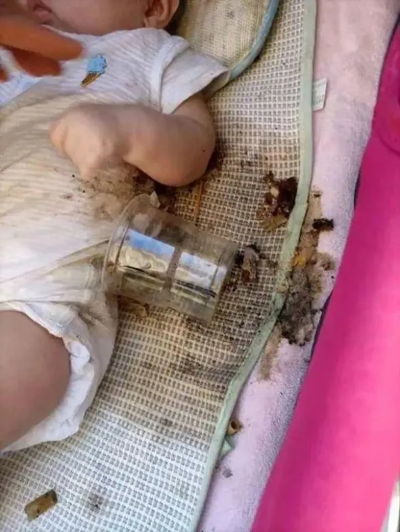 愤怒！天降烟灰杯砸中3月大女婴 排查200户无人承认