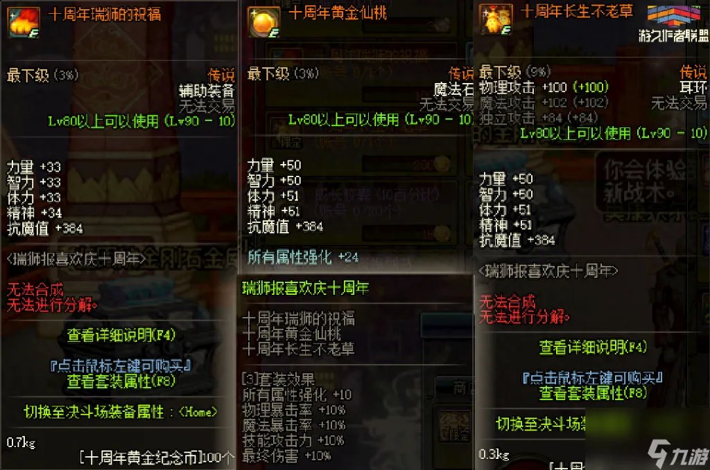 dnf5周年纪念金手镯介绍 地下城周年首饰汇总  知识库