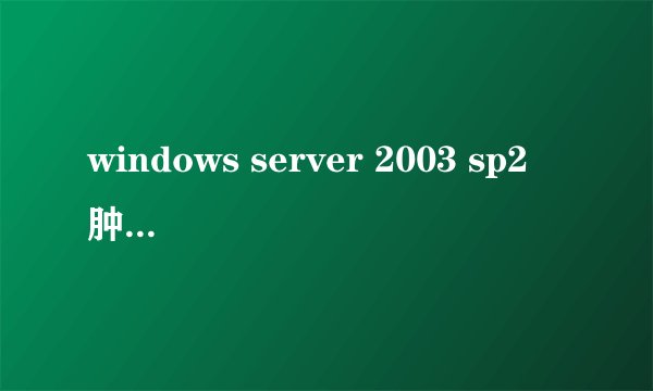 windows server 2003 sp2 肿么升级到server 2008 R2