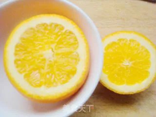 盐蒸橙子