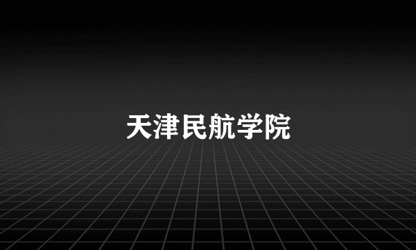 天津民航学院
