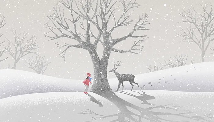 描写下雪的优美句子