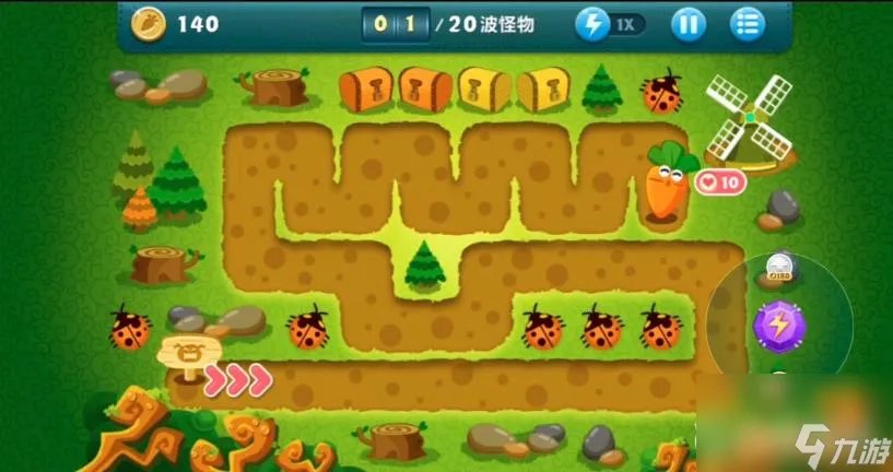 保卫萝卜第31层怎么过 保卫萝卜道具全清