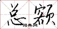 总额
