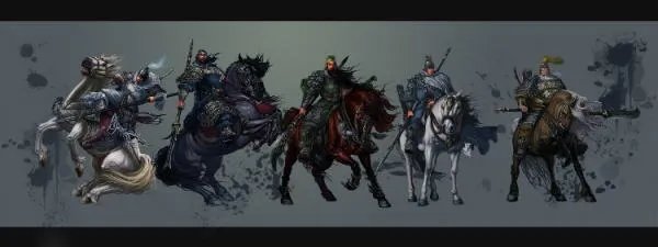 五虎将后传3.04人物都什么是自己的专属?