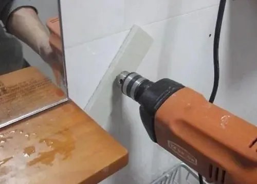 瓷砖打孔的正确方法