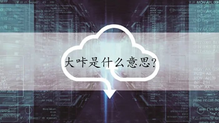 大咔是什么意思？