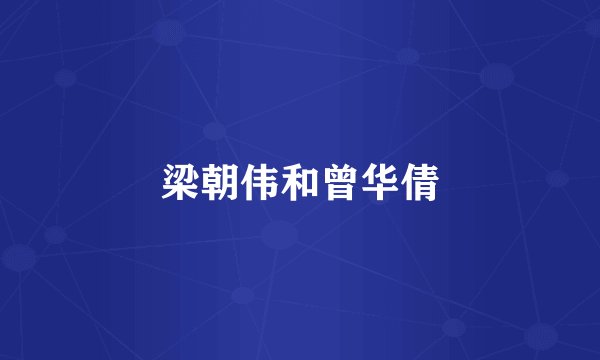 梁朝伟和曾华倩