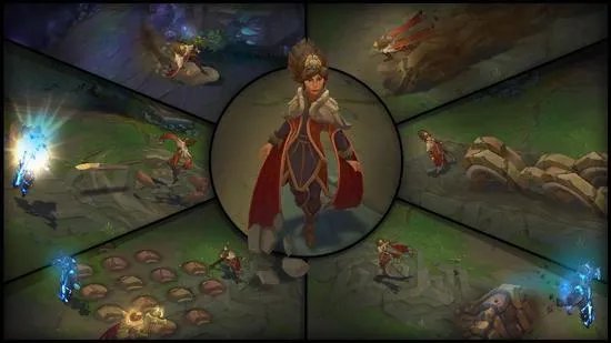 LOL新英雄塔利亚动图曝光 3个AOE技能 大招位移