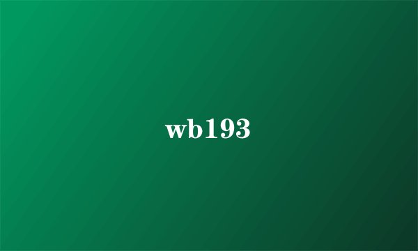 wb193