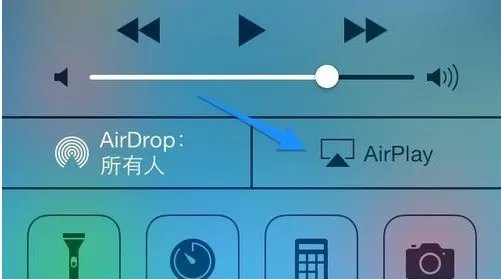 ipad的airplay在哪里