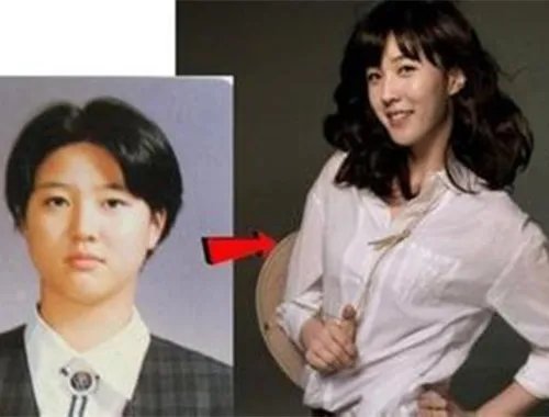 韩国女星李秀景整容前照片 否认整容称是减肥效果