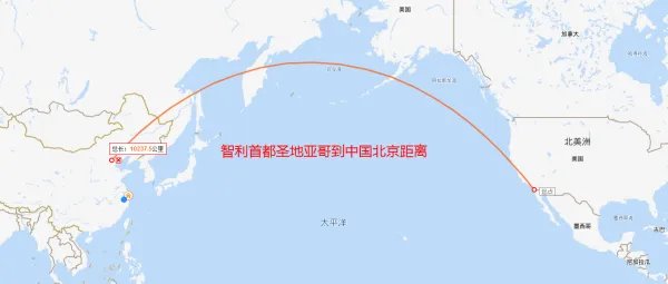 克罗地亚,冰岛,智利分别离中国多少么里