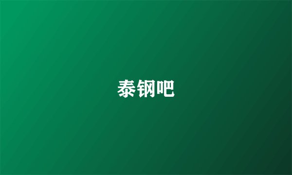 泰钢吧