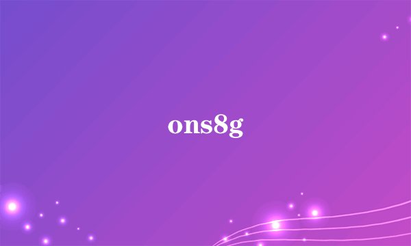 ons8g