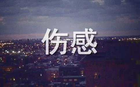 伤感日志