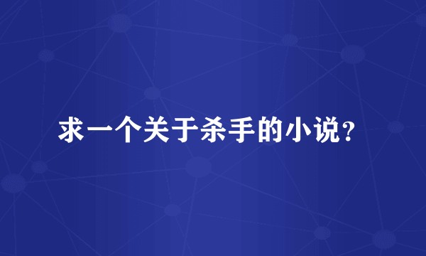求一个关于杀手的小说？